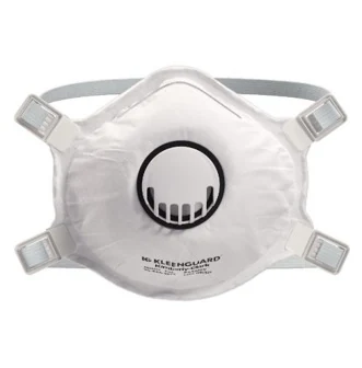 Valved particulate mask
